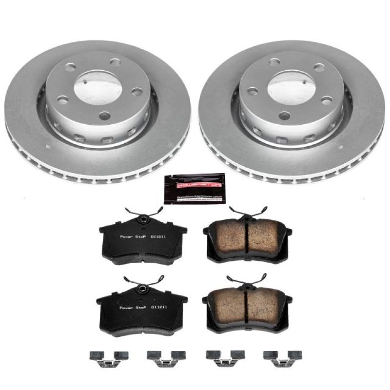 PowerStop Power Stop 00-04 Audi A6 Quattro Rear Z23 Evolution Sport Coated Brake Kit