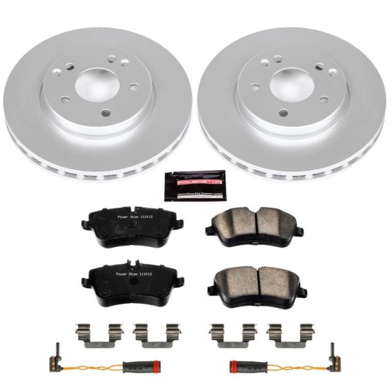 PowerStop Power Stop 02-05 Mercedes-Benz C230 Front Z23 Evolution Sport Coated Brake Kit