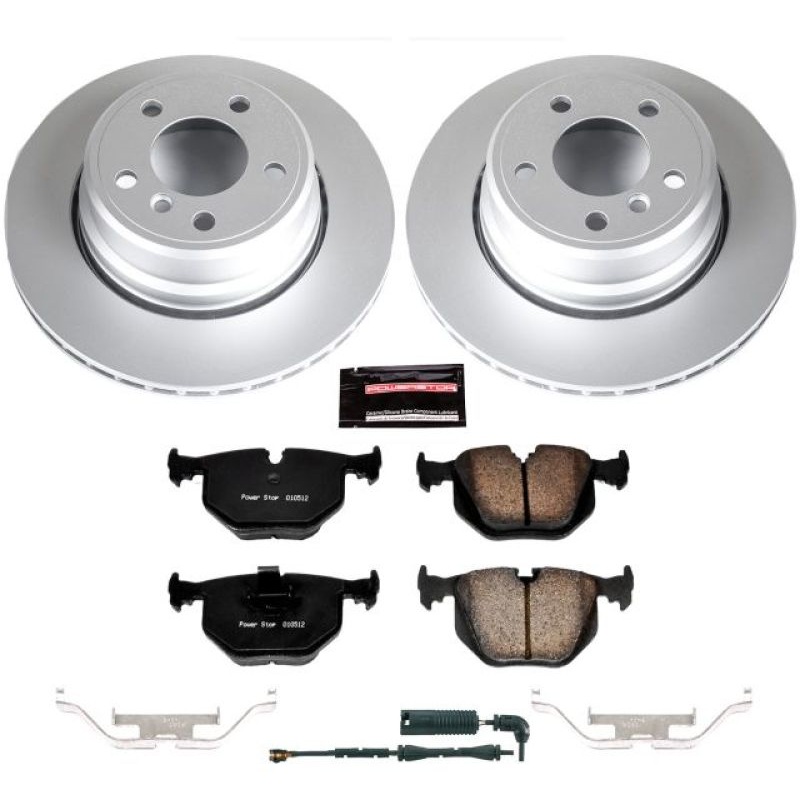 PowerStop Power Stop 02-06 BMW X5 Rear Z23 Evolution Sport Coated Brake Kit