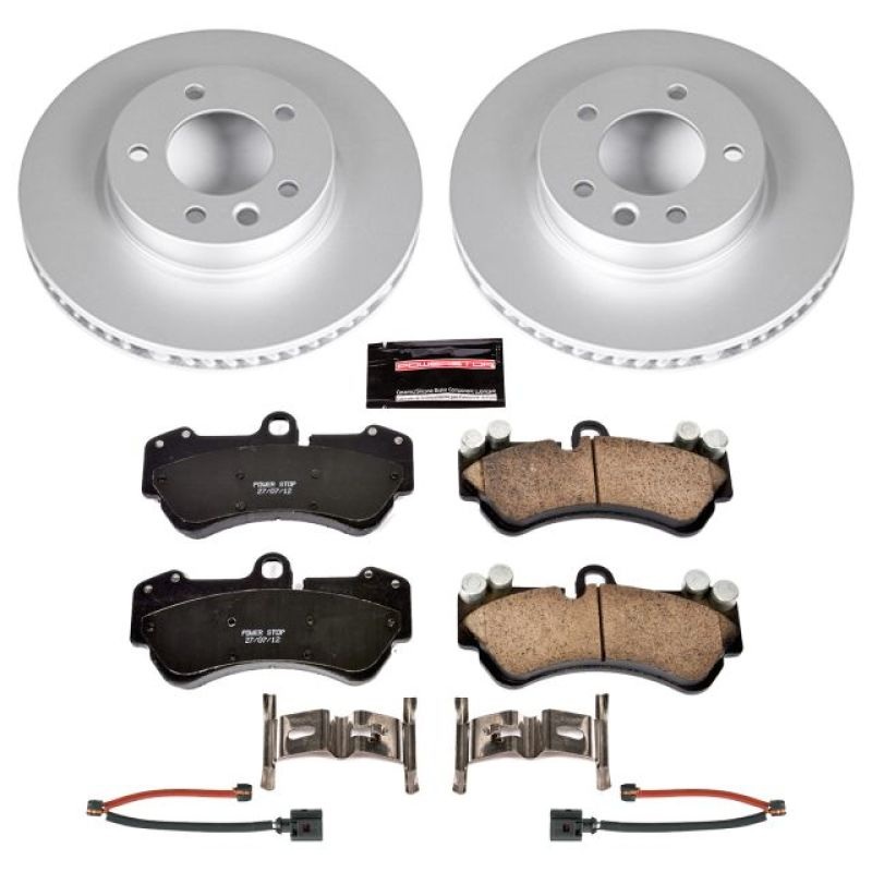 PowerStop Power Stop 04-06 Porsche Cayenne Front Z23 Evolution Sport Coated Brake Kit