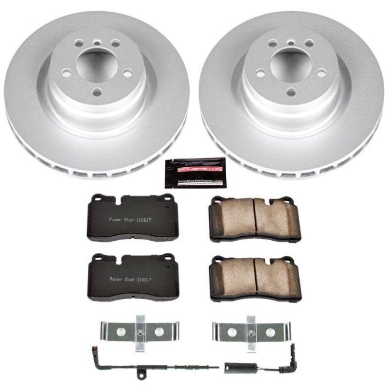 PowerStop Power Stop 06-09 Land Rover Range Rover Front Z23 Evolution Sport Coated Brake Kit