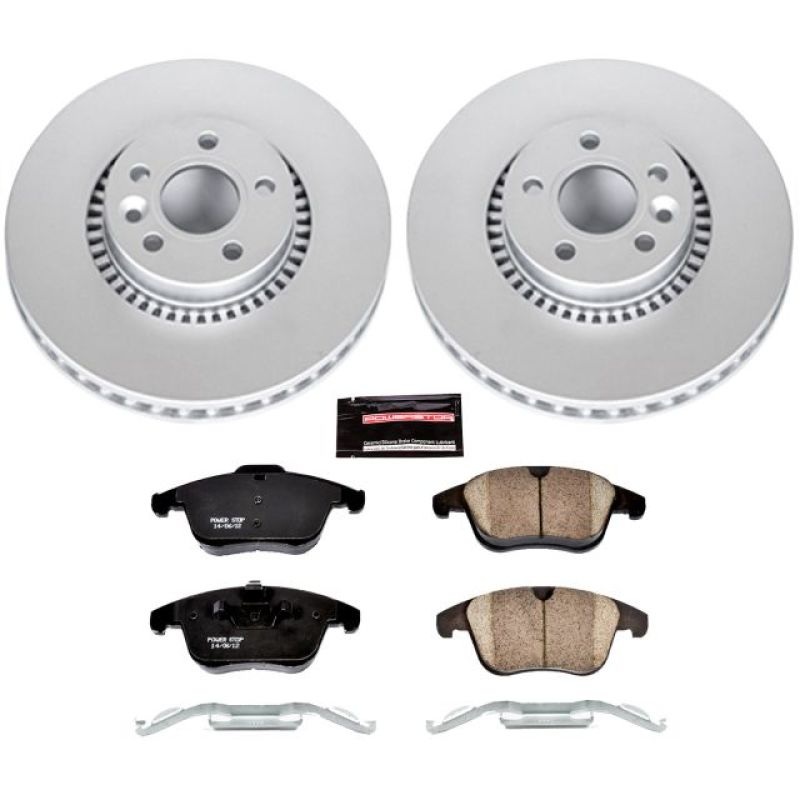 PowerStop Power Stop 08-15 Land Rover LR2 Front Z23 Evolution Sport Coated Brake Kit