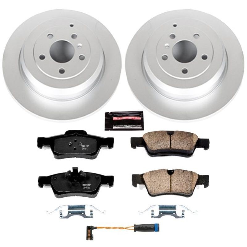 PowerStop Power Stop 10-11 Mercedes-Benz ML450 Rear Z23 Evolution Sport Coated Brake Kit