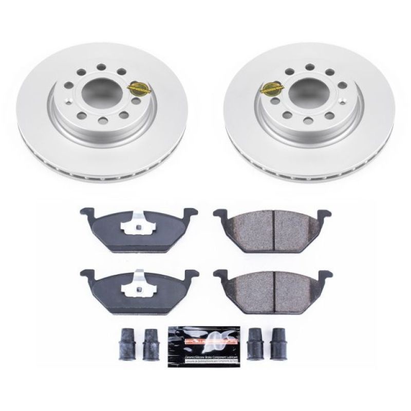 PowerStop Power Stop 11-15 Volkswagen Jetta Front Z23 Evolution Sport Coated Brake Kit