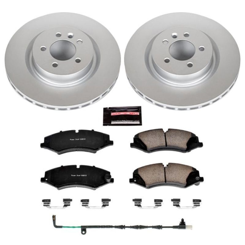 PowerStop Power Stop 11-16 Land Rover LR4 Front Z23 Evolution Sport Coated Brake Kit
