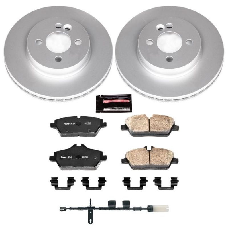 PowerStop Power Stop 11-16 Mini Cooper Front Z23 Evolution Sport Coated Brake Kit