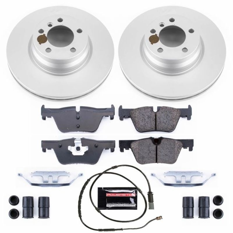 PowerStop Power Stop 13-18 BMW 320i xDrive Rear Z23 Evolution Sport Coated Brake Kit
