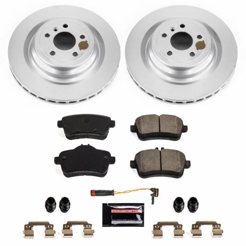 PowerStop Power Stop 17-18 Mercedes-Benz GLS450 Rear Z23 Evolution Sport Coated Brake Kit