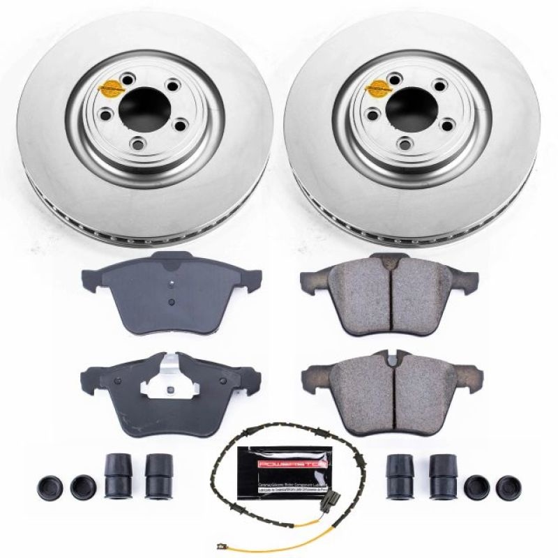 PowerStop Power Stop 2018 Jaguar XJ Front Z23 Evolution Sport Coated Brake Kit