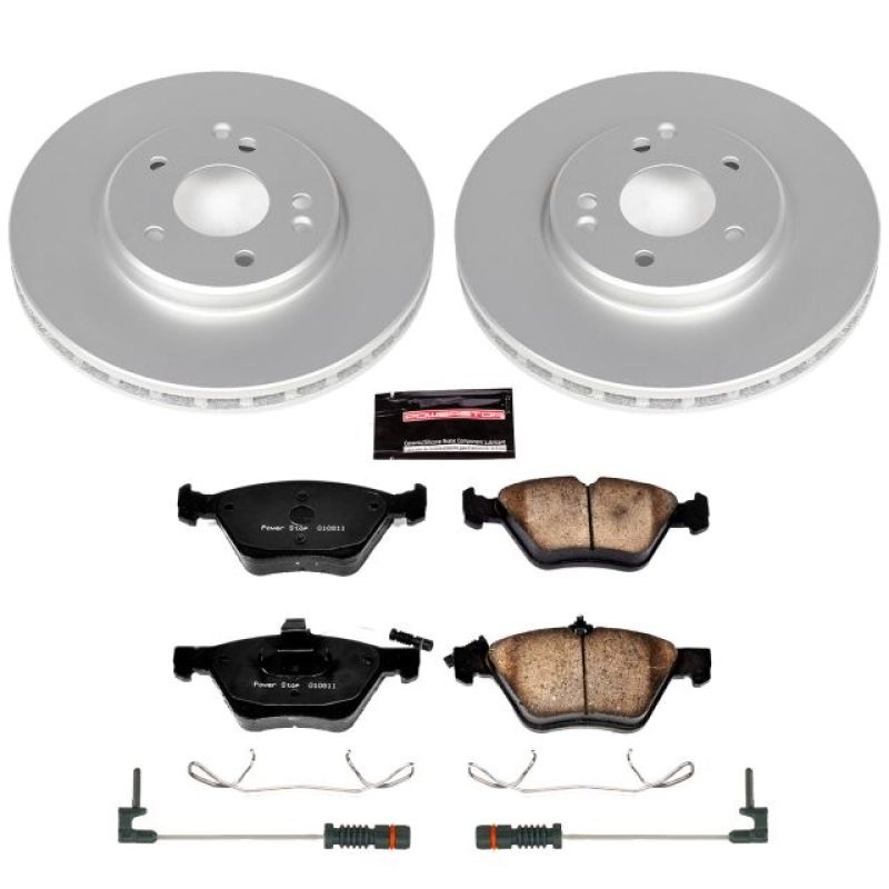 PowerStop Power Stop 98-02 Mercedes-Benz CLK320 Front Z23 Evolution Sport Coated Brake Kit