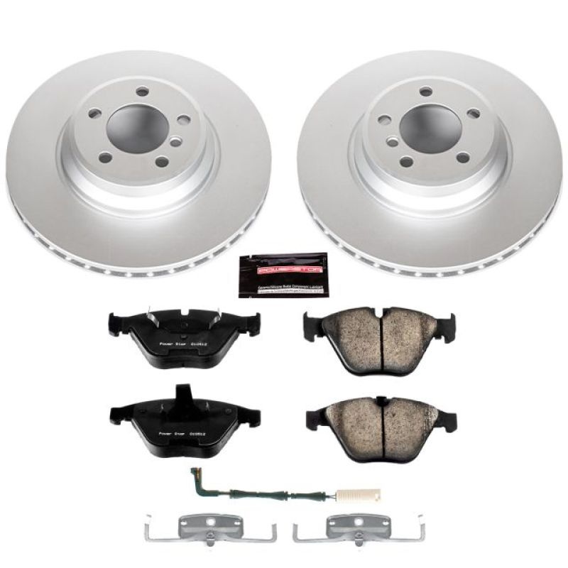 PowerStop Power Stop 02-05 BMW 745i Front Z23 Evolution Sport Coated Brake Kit