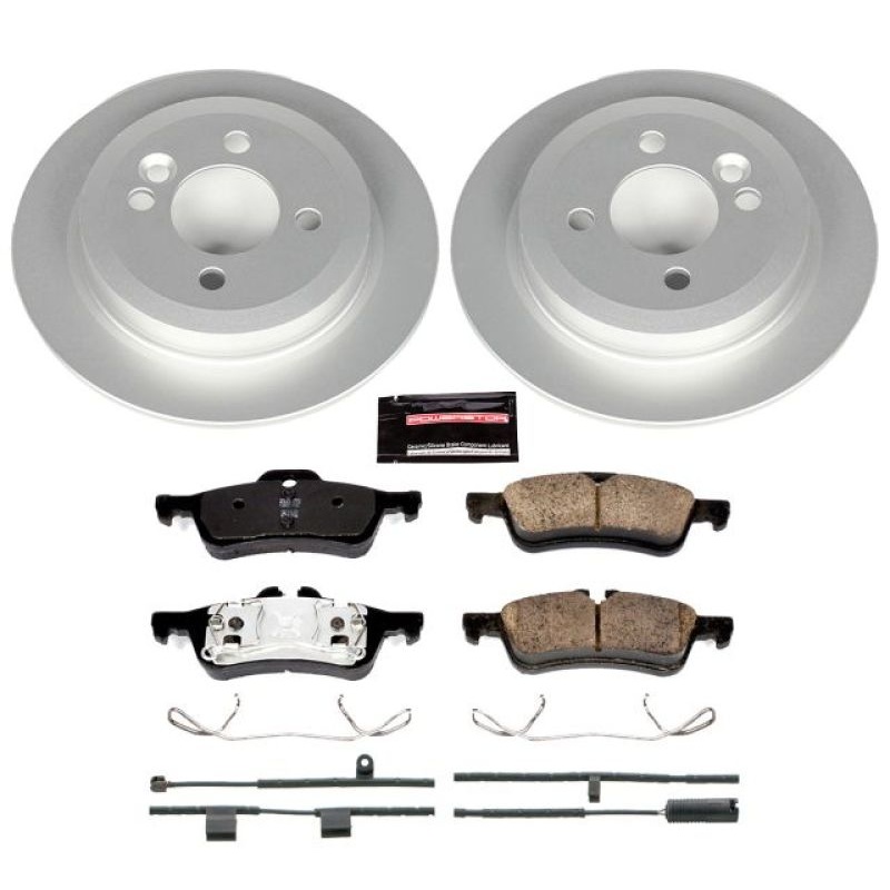 PowerStop Power Stop 02-06 Mini Cooper Rear Z23 Evolution Sport Coated Brake Kit