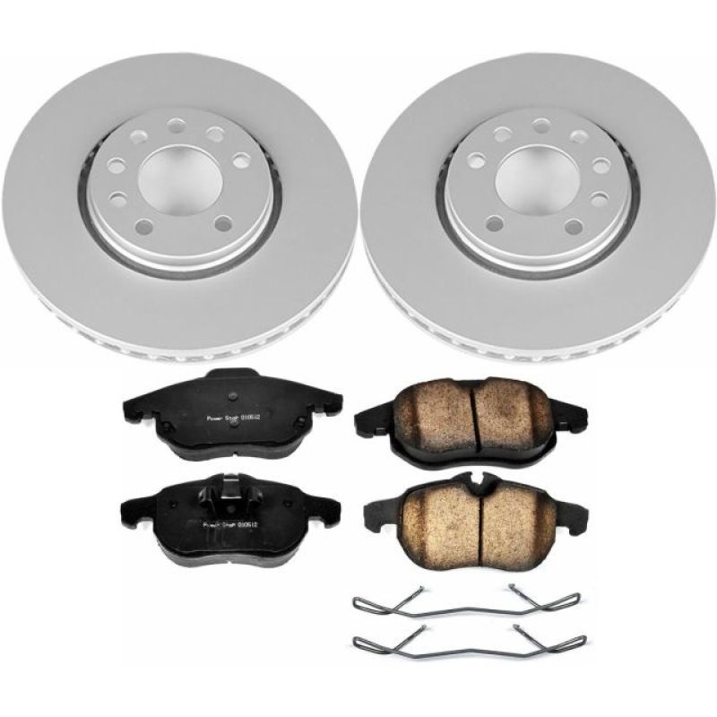 PowerStop Power Stop 03-11 Saab 9-3 Front Z23 Evolution Sport Coated Brake Kit