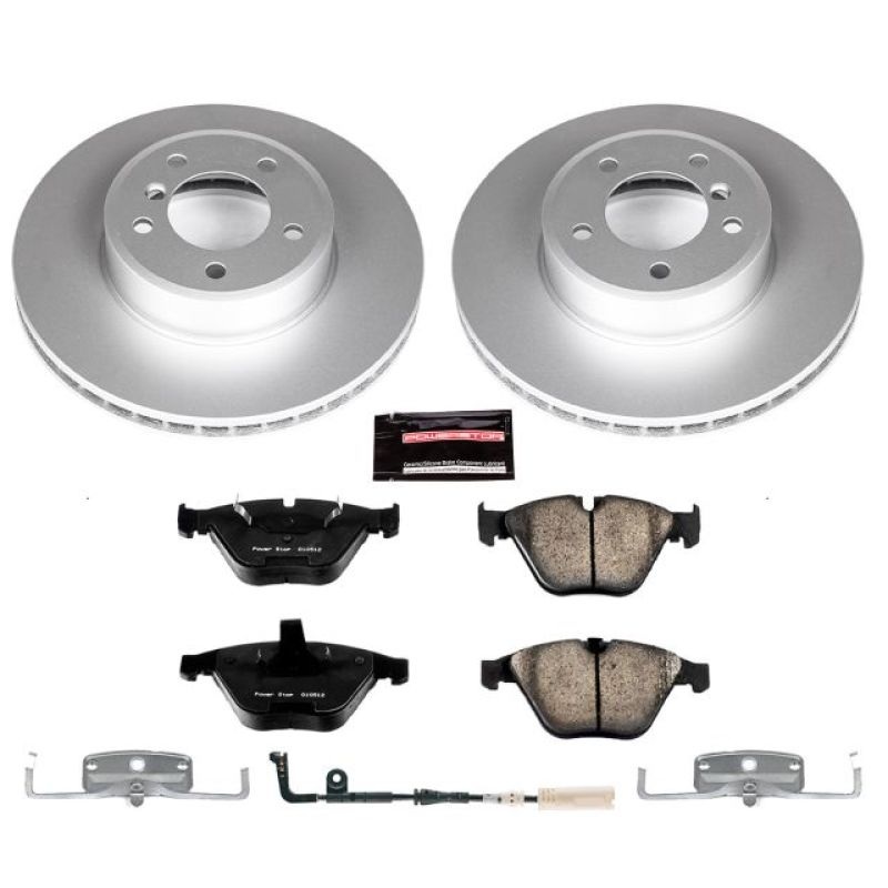 PowerStop Power Stop 04-06 BMW 525i Front Z23 Evolution Sport Coated Brake Kit