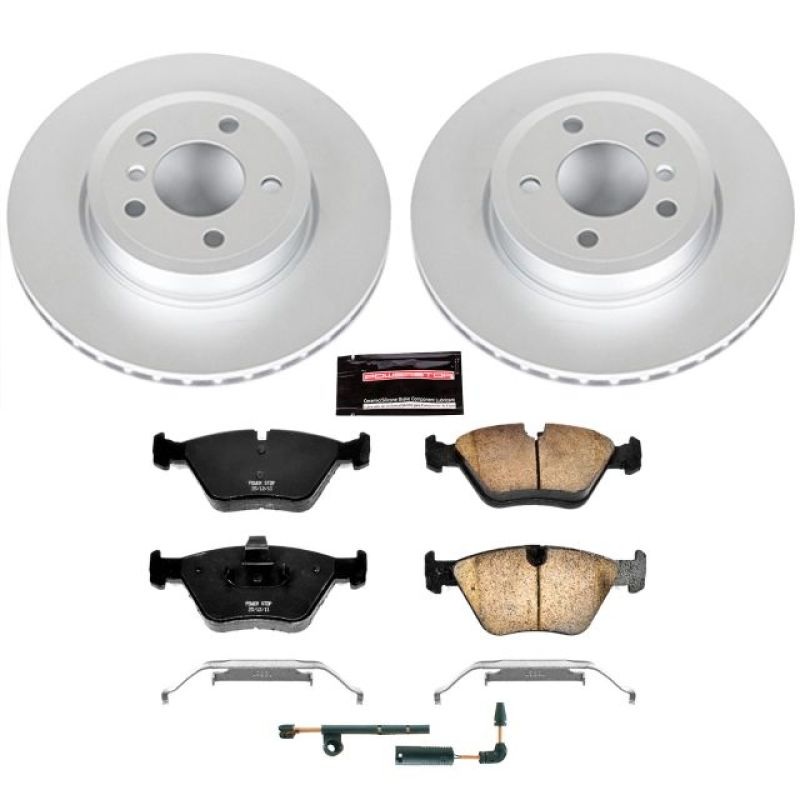 PowerStop Power Stop 04-10 BMW X3 Front Z23 Evolution Sport Coated Brake Kit
