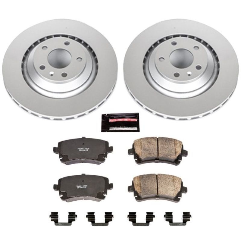 PowerStop Power Stop 05-11 Audi A6 Quattro Rear Z23 Evolution Sport Coated Brake Kit
