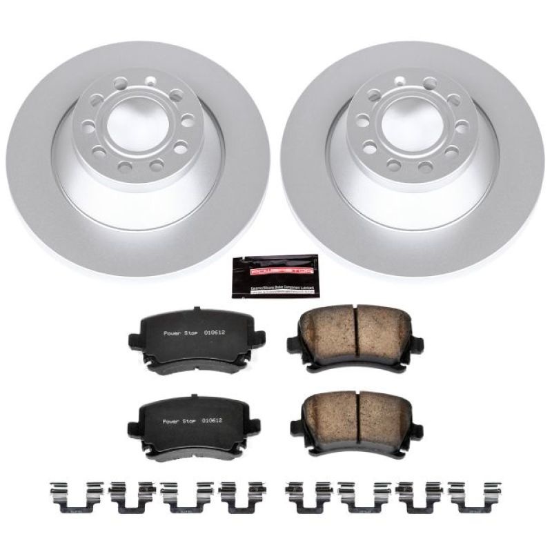 PowerStop Power Stop 05-11 Audi A6 Rear Z23 Evolution Sport Coated Brake Kit
