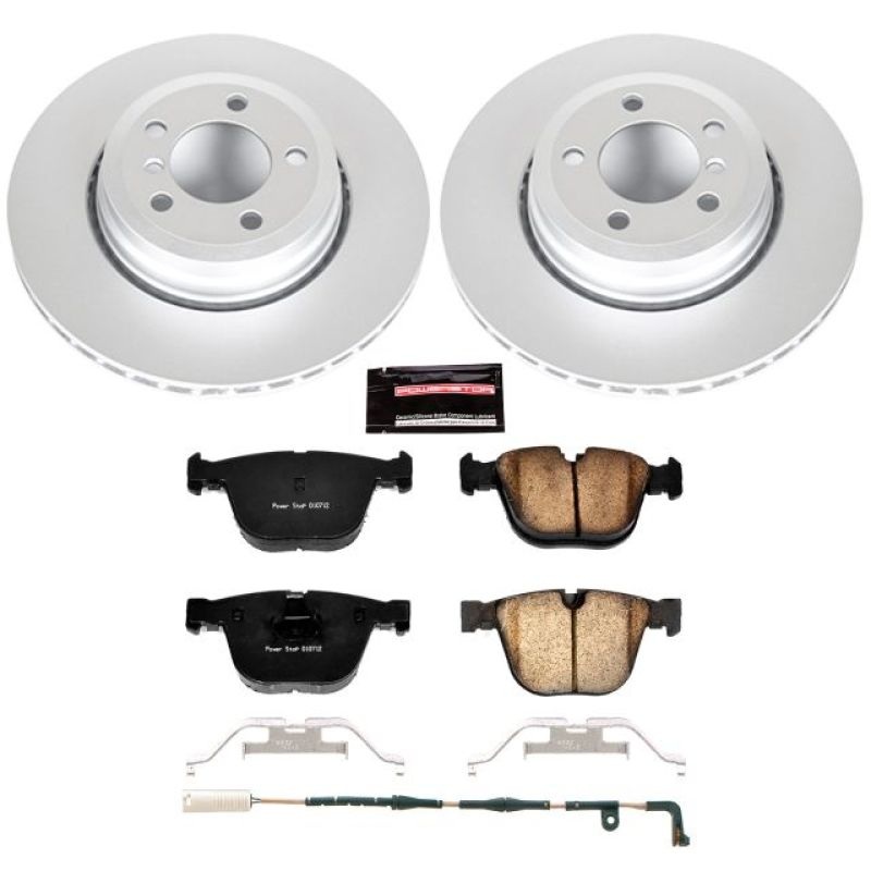 PowerStop Power Stop 06-08 BMW 750i Rear Z23 Evolution Sport Coated Brake Kit