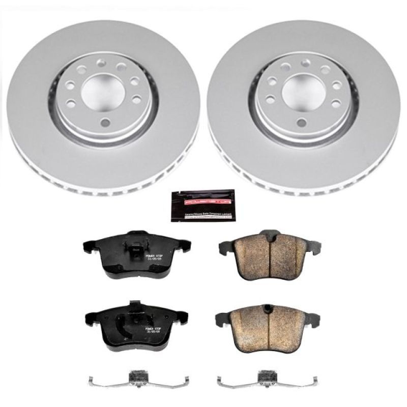 PowerStop Power Stop 06-11 Saab 9-3 Front Z23 Evolution Sport Coated Brake Kit