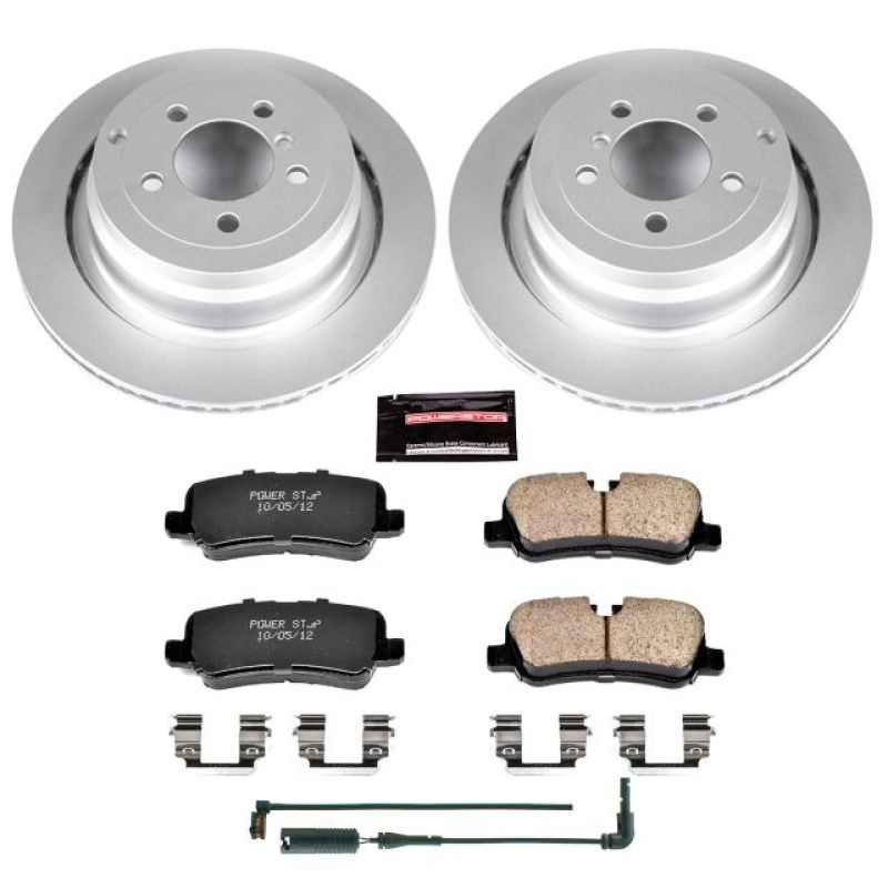 PowerStop Power Stop 06-12 Land Rover Range Rover Rear Z23 Evolution Sport Coated Brake Kit