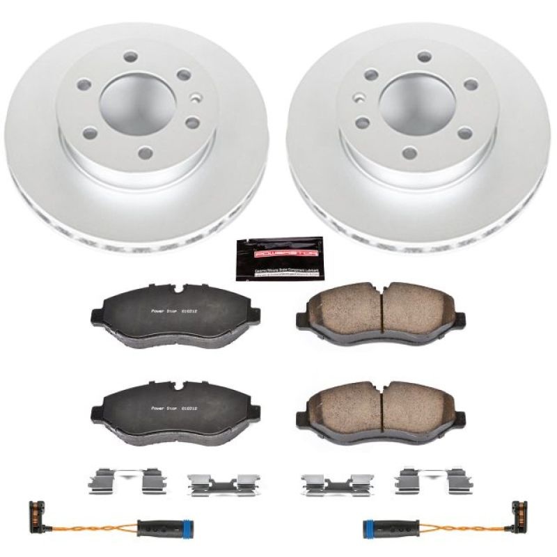 PowerStop Power Stop 07-09 Dodge Sprinter 2500 Front Z23 Evolution Sport Coated Brake Kit