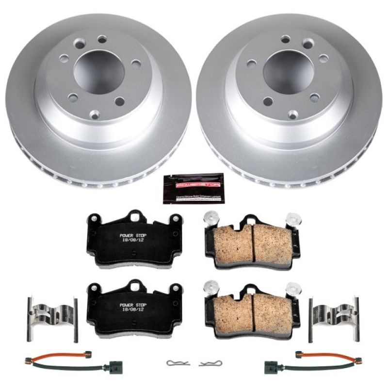 PowerStop Power Stop 07-15 Audi Q7 Rear Z23 Evolution Sport Coated Brake Kit