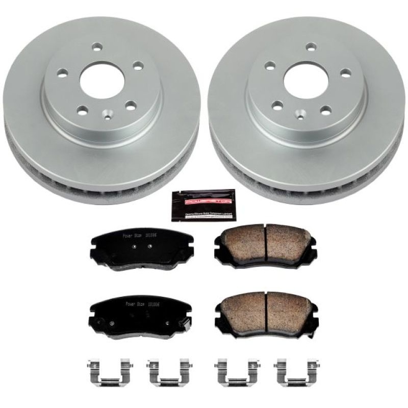 PowerStop Power Stop 11-16 Buick LaCrosse Front Z17 Evolution Geomet Coated Brake Kit