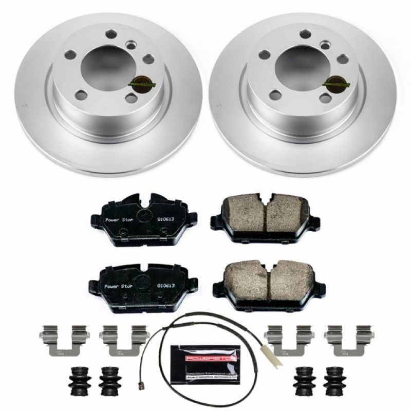 PowerStop Power Stop 11-16 Mini Cooper Countryman Rear Z23 Evolution Sport Coated Brake Kit