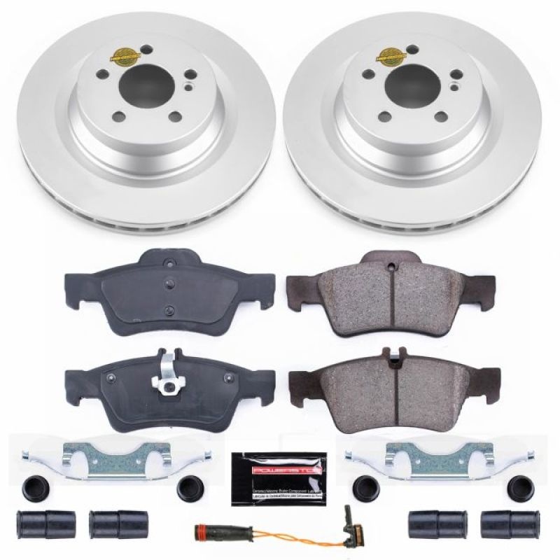 PowerStop Power Stop 12-18 Mercedes-Benz CLS550 Rear Z23 Evolution Sport Coated Brake Kit