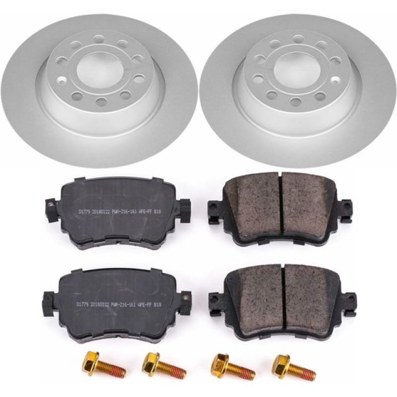 PowerStop Power Stop 16-18 Audi Q3 Rear Z23 Evolution Sport Coated Brake Kit