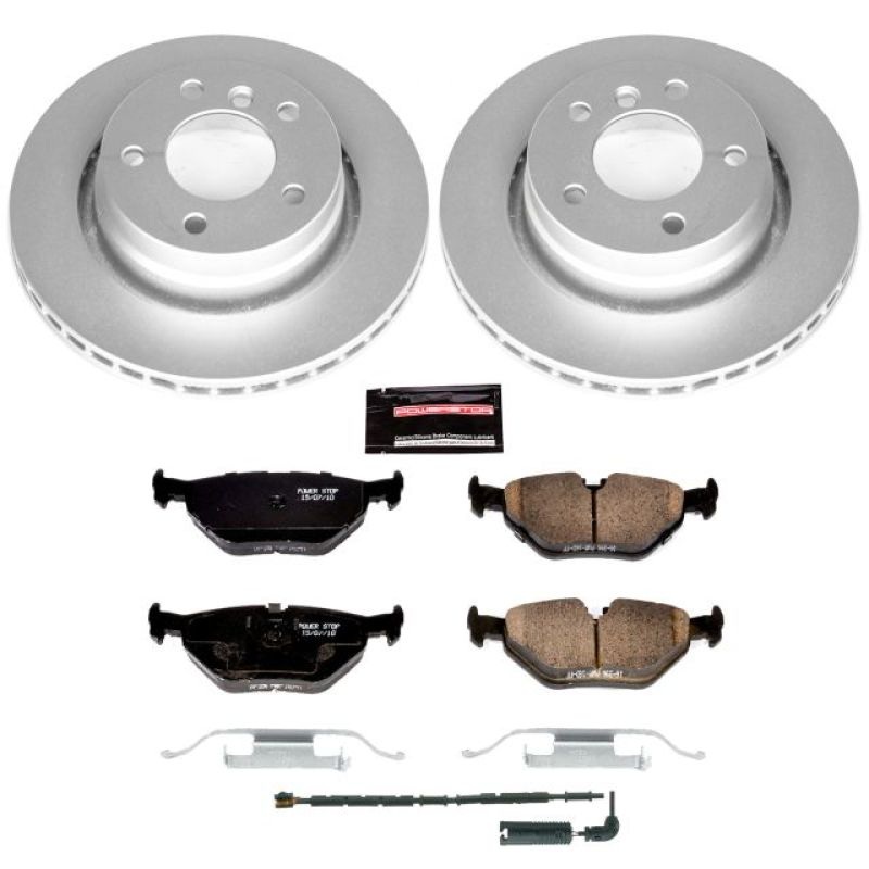 PowerStop Power Stop 2000 BMW 323i Rear Z23 Evolution Sport Coated Brake Kit