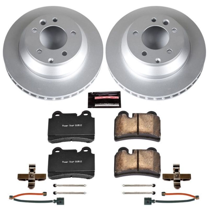 PowerStop Power Stop 2006 Volkswagen Touareg Rear Z23 Evolution Sport Coated Brake Kit