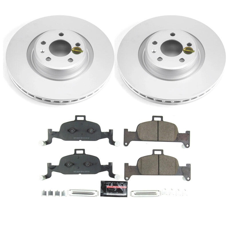PowerStop Power Stop 2021 Audi Q5 Sportback Front Z23 Coated Brake Kit