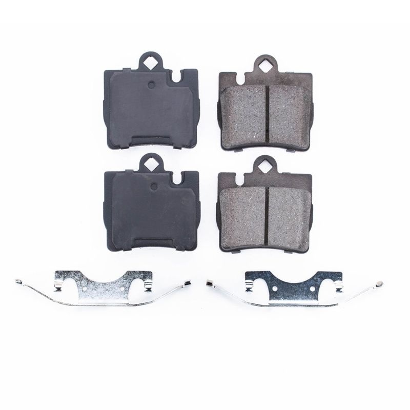 PowerStop Power Stop 01-02 Mercedes-Benz CL55 AMG Rear Z17 Evolution Ceramic Brake Pads w/Hardware