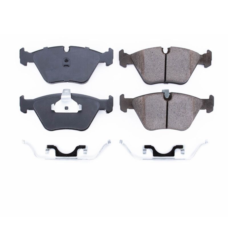 PowerStop Power Stop 01-05 BMW 525i Front Z17 Evolution Ceramic Brake Pads w/Hardware