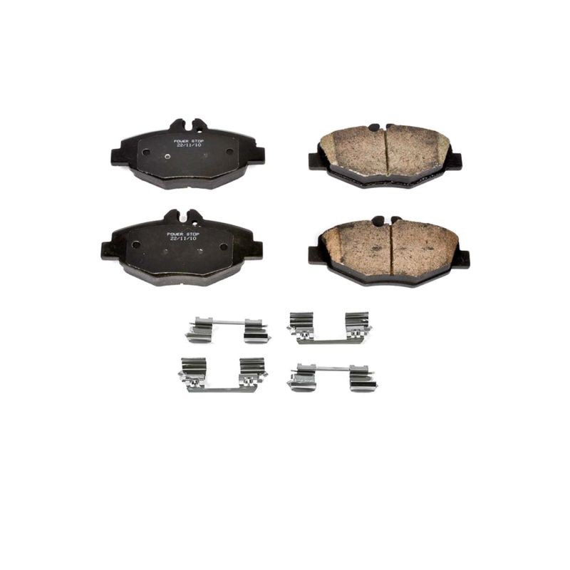 PowerStop Power Stop 03-09 Mercedes-Benz E320 Front Z17 Evolution Ceramic Brake Pads w/Hardware