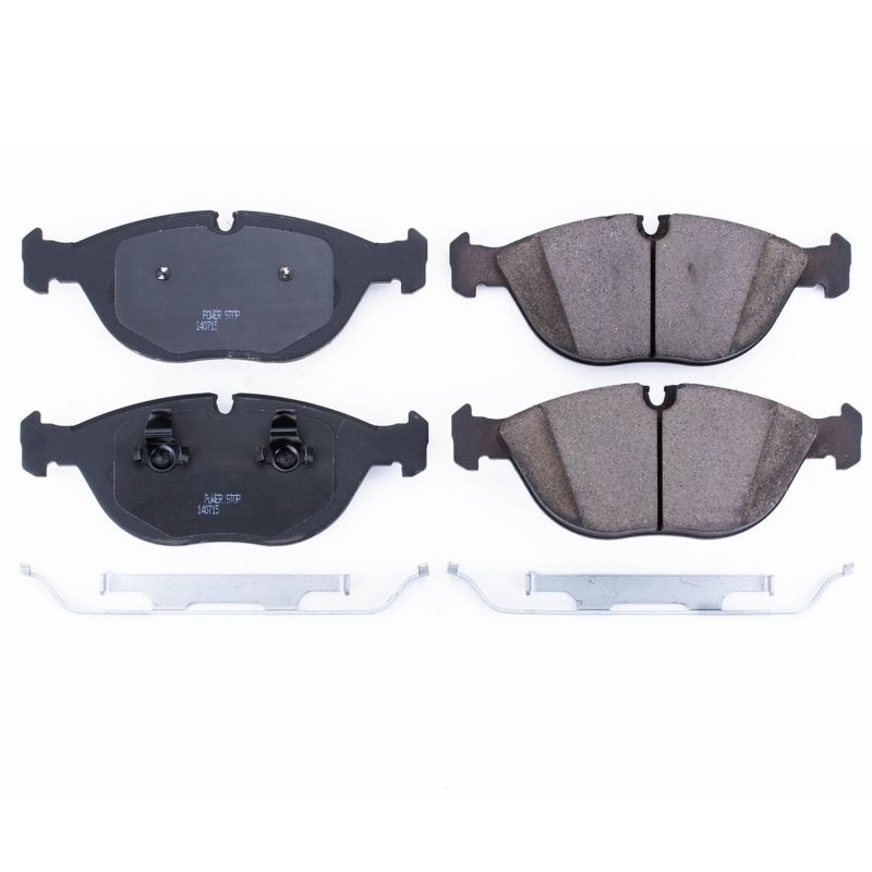 PowerStop Power Stop 04-06 Audi TT Quattro Front Z17 Evolution Ceramic Brake Pads w/Hardware