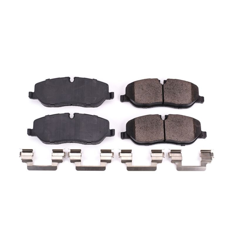 PowerStop Power Stop 05-09 Land Rover LR3 Front Z17 Evolution Ceramic Brake Pads w/Hardware
