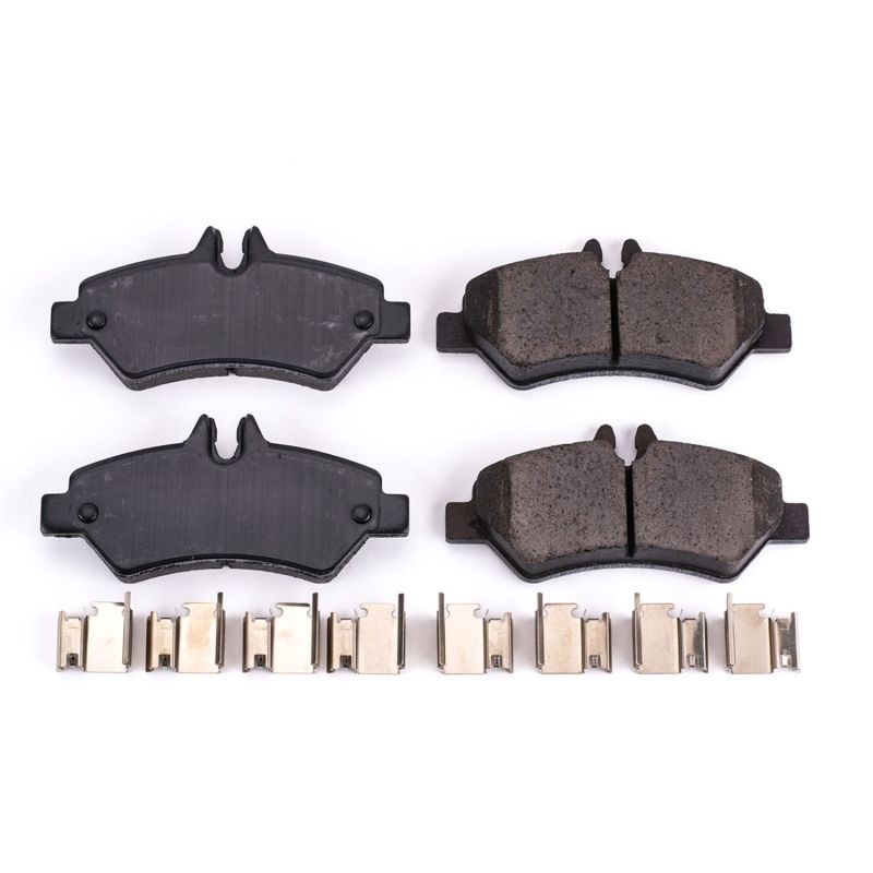 PowerStop Power Stop 07-09 Dodge Sprinter 2500 Rear Z17 Evolution Ceramic Brake Pads w/Hardware