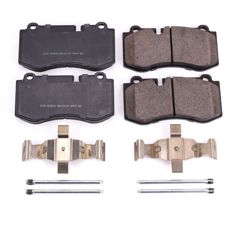 PowerStop Power Stop 07-14 Mercedes-Benz CL550 Front Z17 Evolution Ceramic Brake Pads w/Hardware