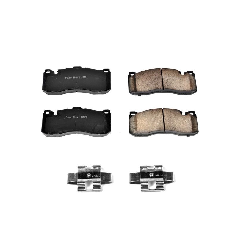 PowerStop Power Stop 08-13 BMW 135i Front Z17 Evolution Ceramic Brake Pads w/Hardware