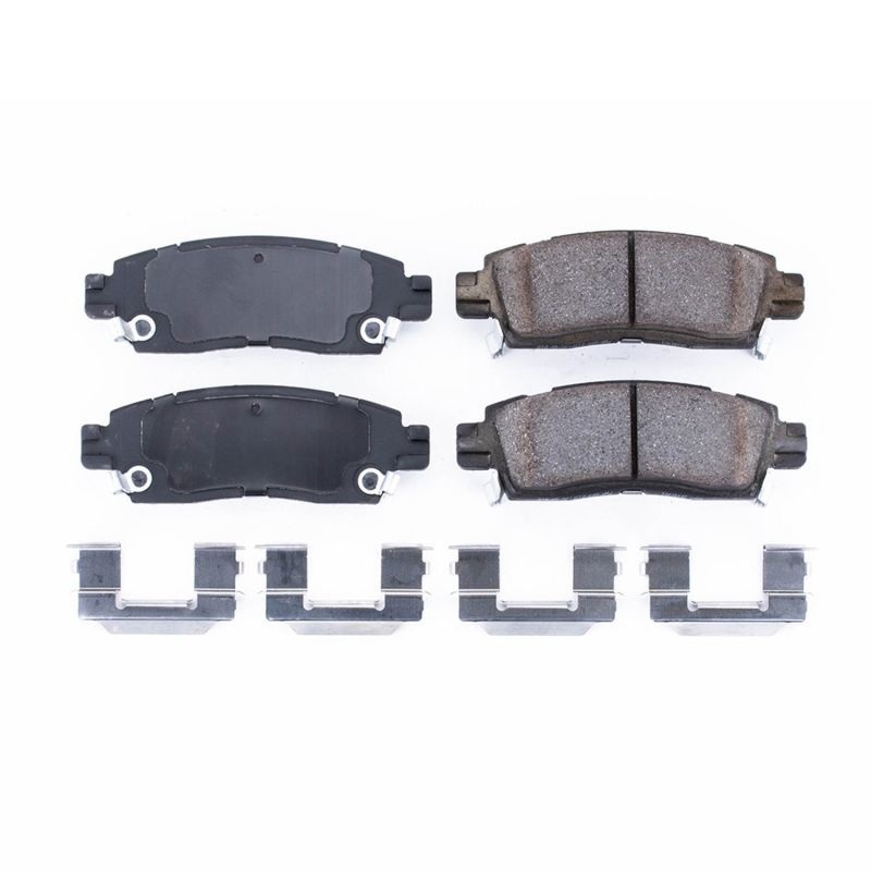 PowerStop Power Stop 08-17 Buick Enclave Rear Z17 Evolution Ceramic Brake Pads w/Hardware