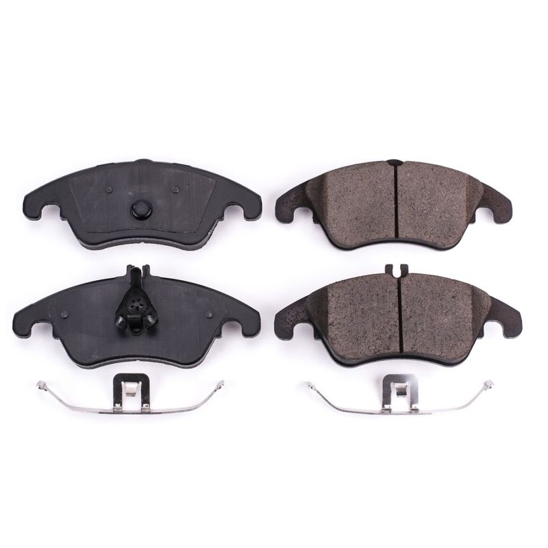 PowerStop Power Stop 12-15 Mercedes-Benz C250 Front Z17 Evolution Ceramic Brake Pads w/Hardware