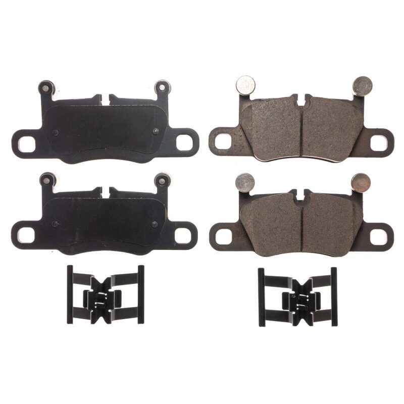 PowerStop Power Stop 16-18 Porsche 911 Rear Z17 Evolution Ceramic Brake Pads w/Hardware