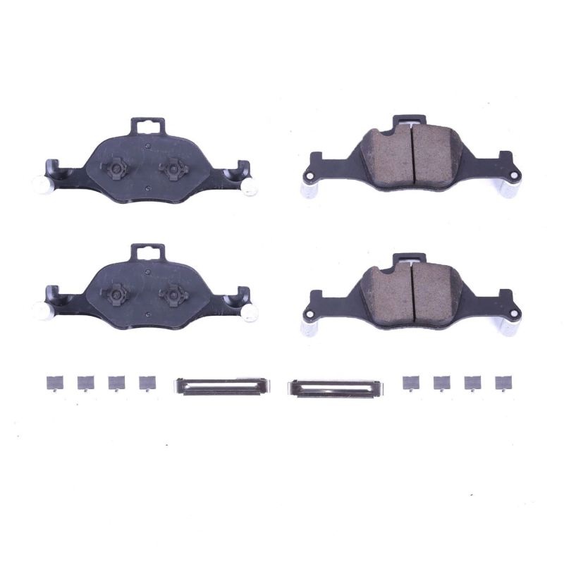 PowerStop Power Stop 18-19 BMW 530e Front Z17 Evolution Ceramic Brake Pads w/Hardware