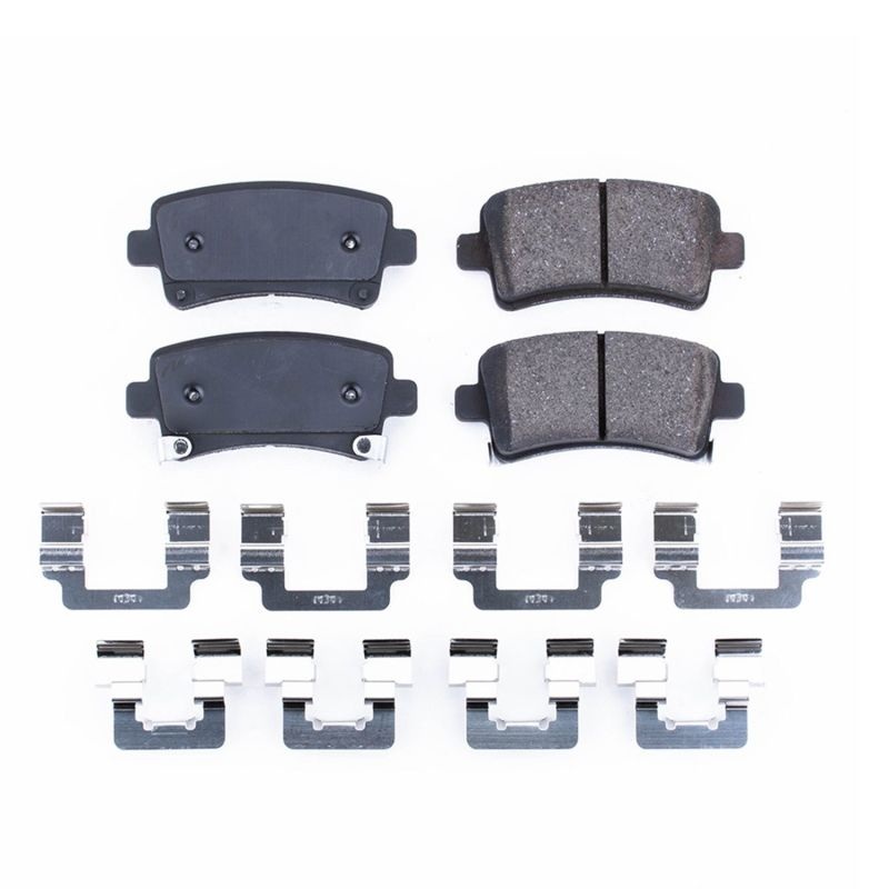 PowerStop Power Stop 2010 Buick Allure Rear Z17 Evolution Ceramic Brake Pads w/Hardware