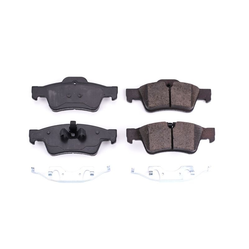 PowerStop Power Stop 2011 Mercedes-Benz G55 AMG Rear Z17 Evolution Ceramic Brake Pads w/Hardware