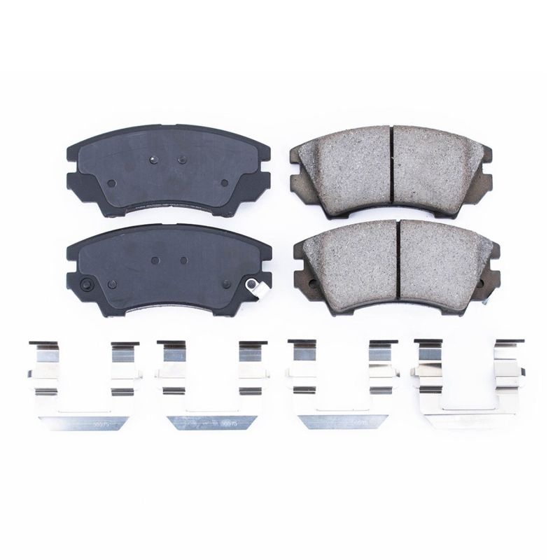 PowerStop Power Stop 2017 Buick Regal Front Z17 Evolution Ceramic Brake Pads w/Hardware