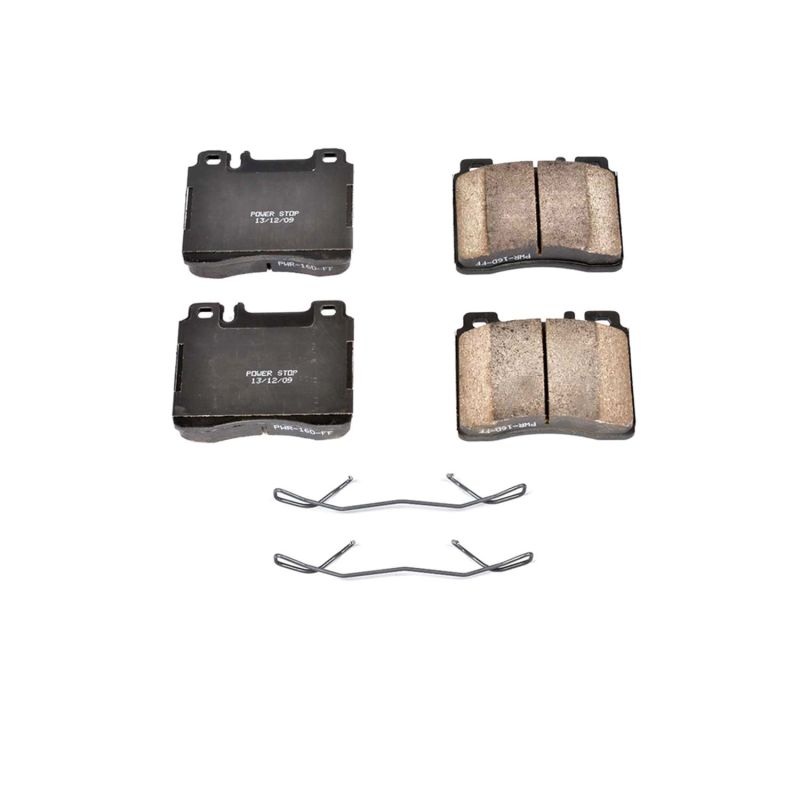 PowerStop Power Stop 91-93 Mercedes-Benz 300SE Front Z17 Evolution Ceramic Brake Pads w/Hardware