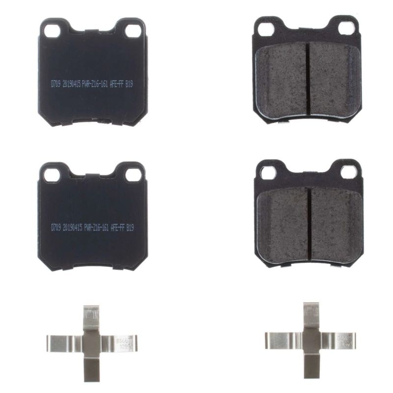 PowerStop Power Stop 97-01 Cadillac Catera Rear Z17 Evolution Ceramic Brake Pads w/Hardware